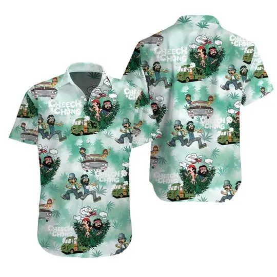 Cheech And Chong Hawaiian Shirt Gift For Your Girlfriend Boyfriend Gift For Love Gift For Friend Best Valentine Present Holiday Gift