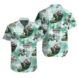 Cheech and Chong Retro Vintage Inspired Hawaiian Shirt Gift For Your Girlfriend Boyfriend Gift For Love Gift For Friend Best Valentine Present Holiday Gift