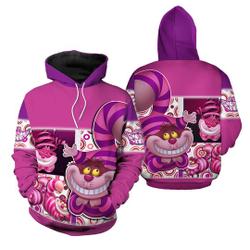 Cheshire Cat Alice In Wonderland | Disney 3D Hoodie