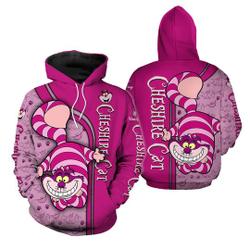 Cheshire Cat Disney Cartoon 3D Hoodie