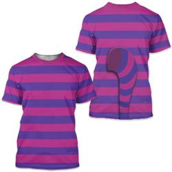 Cheshire Cat Full Over Print 3D Shirt Meaningful Gift For Family Gift For Boyfriend Valentine Gift