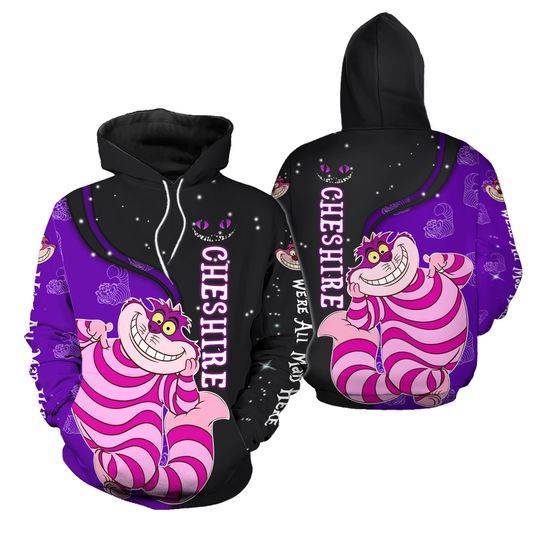 Cheshire Cat Pullover Hoodie