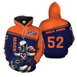 Chicago Bears 3D Hoodie