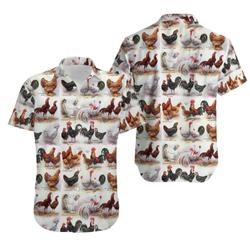 Chicken Hawaiian Shirt Gift For Your Girlfriend Boyfriend Gift For Love Gift For Friend Best Valentine Present Holiday Gift