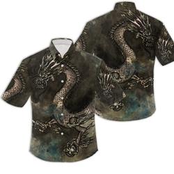 Chinese Dragon Hawaiian Shirt Gift For Your Girlfriend Boyfriend Gift For Love Gift For Friend Best Valentine Present Holiday Gift