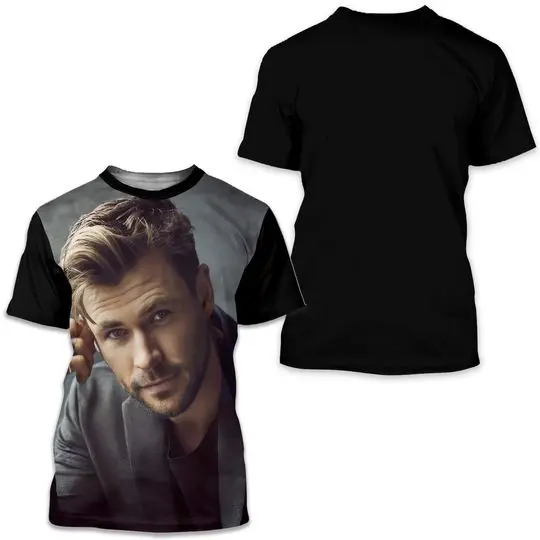 chris hemsworth Graphic T-Shirt Meaningful Gift For Family Gift For Boyfriend Valentine Gift