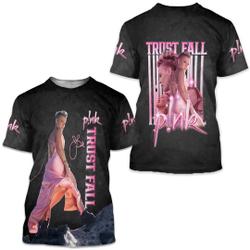 Christmas Pink Singer Tour 3D T-Shirt Meaningful Gift For Family Gift For Boyfriend Valentine Gift