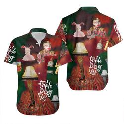 Christmas Story Movie Hawaii Shirt Gift For Your Girlfriend Boyfriend Gift For Love Gift For Friend Best Valentine Present Holiday Gift