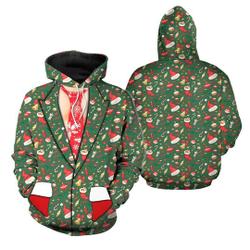 Christmas Suit 3D Hoodie