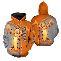 Christmas Tigger Winnie The Pooh 3D Hoodie