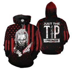 Chucky 3D Hoodies, Bride Of Chucky Hoodies