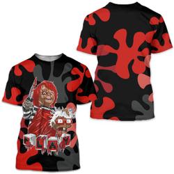 Chucky Killing 04 Sneaker Shirt Match Retro Playoffs Meaningful Gift For Family Gift For Boyfriend Valentine Gift
