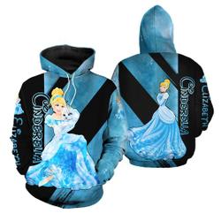 Cinde Disney 3D Printed Hoodie