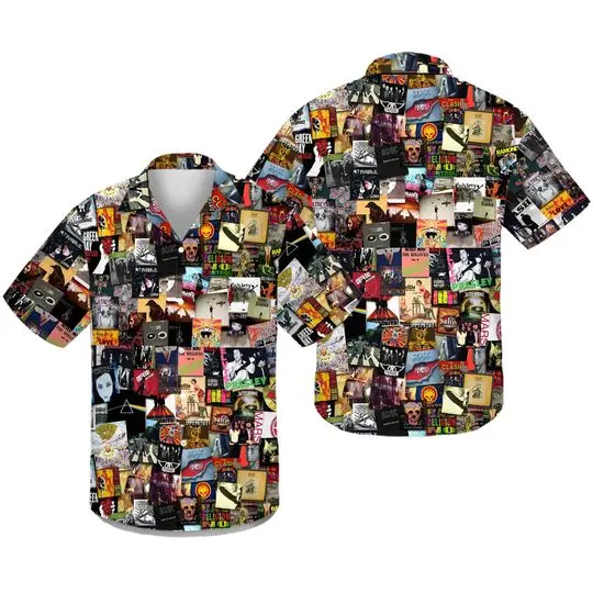 Classic Rock Unisex Hawaiian Shirt Gift For Your Girlfriend Boyfriend Gift For Love Gift For Friend Best Valentine Present Holiday Gift