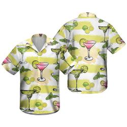 Cocktail Margarita Summer Party - Hawaiian Shirt, Hawaii Shirt Gift For Your Girlfriend Boyfriend Gift For Love Gift For Friend Best Valentine Present Holiday Gift