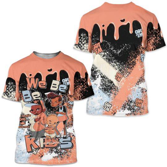 Color We Bay-Bay Kids 90s Melanin Sneaker Shirt Meaningful Gift For Family Gift For Boyfriend Valentine Gift