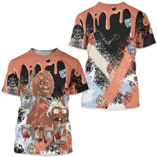 Color Chucky Chuckie Kills Halloween, Jordan 5 DJ Khaled Crimson Bliss Meaningful Gift For Family Gift For Boyfriend Valentine Gift