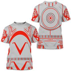 Commander Sark Shirt, Tron Inspired Costume 3D T-shirt Meaningful Gift For Family Gift For Boyfriend Valentine Gift