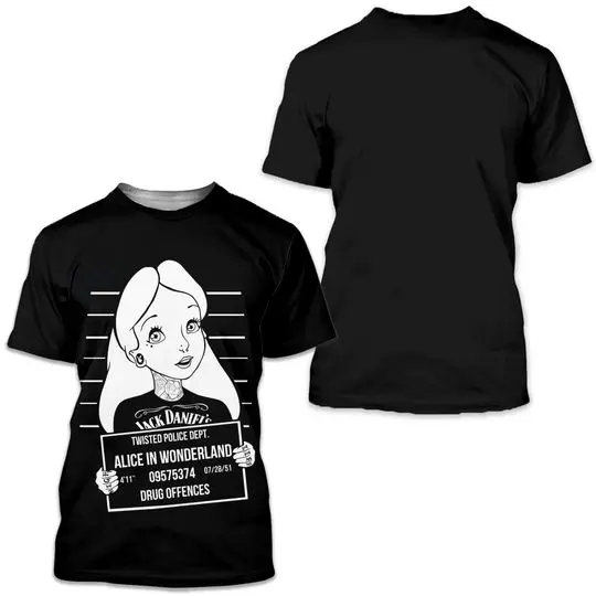 Convict Alice In Wonderland T-Shirt Meaningful Gift For Family Gift For Boyfriend Valentine Gift