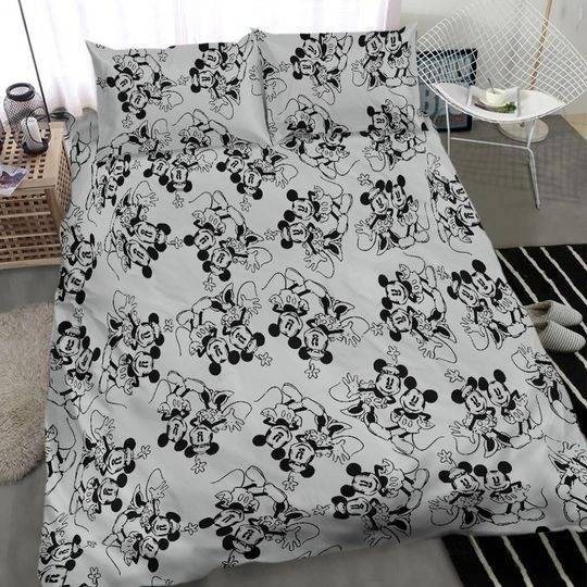 Disney Comforter Bedding Set Gift For Your Girlfriend Boyfriend Gift For Love Gift For Friend Best Valentine Present Holiday Gift
