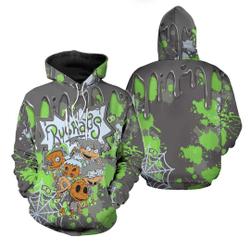 JD 5 Retro Green Bean Hoodie 3D