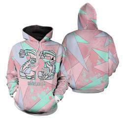 Shirt To Match JD 5 Retro Easter - Monster 23 Retro Sneaker - Easter 5s Matching 3D Hoodie