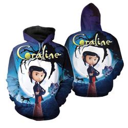 Coraline Halloween 2023 3D Hoodie