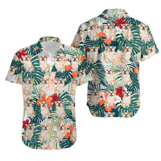 Corgi dog Hawaiian Shirt Gift For Your Girlfriend Boyfriend Gift For Love Gift For Friend Best Valentine Present Holiday Gift