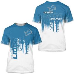 Custom Detroit Lions T Shirt Meaningful Gift For Family Gift For Boyfriend Valentine Gift