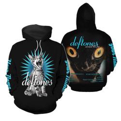 Custom Nam Deftone Around The Fur Cat 90s Music 3D Hoodie