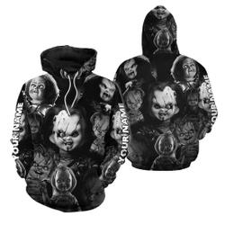 Custom Name Halloween Chucky's Hoodie