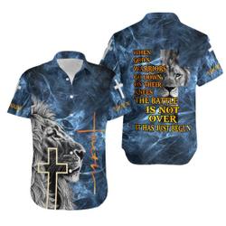 Custom Name Hawai Shirt Jesus Faith Lion Jesus Hawaiian Shirt Gift For Your Girlfriend Boyfriend Gift For Love Gift For Friend Best Valentine Present Holiday Gift