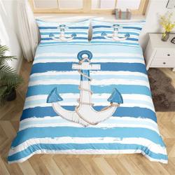 Vintage Anchor Bedding SetsGift For Your Girlfriend Boyfriend Gift For Love Gift For Friend Best Valentine Present Holiday Gift
