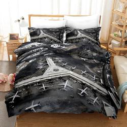 Airplane  Bedding Set Gift For Your Girlfriend Boyfriend Gift For Love Gift For Friend Best Valentine Present Holiday Gift