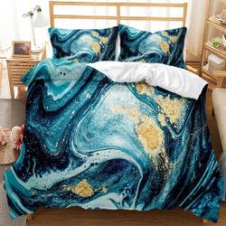 Marble  Bedding Set Gift For Your Girlfriend Boyfriend Gift For Love Gift For Friend Best Valentine Present Holiday Gift