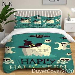Halloween Bedding Set Gift For Your Girlfriend Boyfriend Gift For Love Gift For Friend Best Valentine Present Holiday Gift
