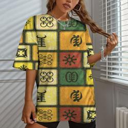 Adinkra 3D T-shirt Meaningful Gift For Family Gift For Boyfriend Valentine Gift