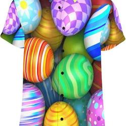 Colorful Easter Egg Hawaiian Shirt Gift For Your Girlfriend Boyfriend Gift For Love Gift For Friend Best Valentine Present Holiday Gift