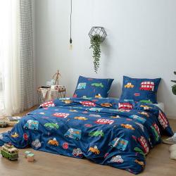 Toy Car Cartoon Bedding Set Gift For Your Girlfriend Boyfriend Gift For Love Gift For Friend Best Valentine Present Holiday Gift