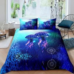 Lover jellyfish Bedding SetsGift For Your Girlfriend Boyfriend Gift For Love Gift For Friend Best Valentine Present Holiday Gift
