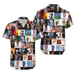 Dadvid Bowie Album Hawaiian Shirt Gift For Your Girlfriend Boyfriend Gift For Love Gift For Friend Best Valentine Present Holiday Gift