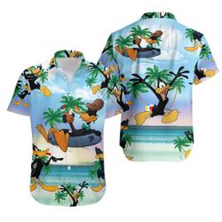 Daffy Duck Hawaiian Shirt Gift For Your Girlfriend Boyfriend Gift For Love Gift For Friend Best Valentine Present Holiday Gift