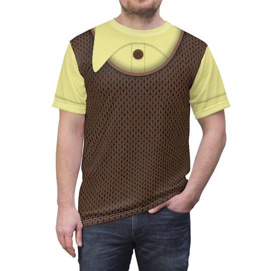 UP Young Carl Adventurer Unisex All Over Print Running Costume 3D Shirt Meaningful Gift For Family Gift For Boyfriend Valentine Gift