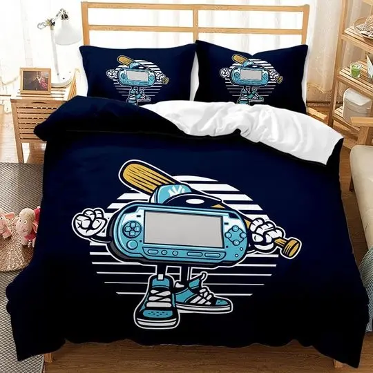 Gamer Bedding Set Gift For Your Girlfriend Boyfriend Gift For Love Gift For Friend Best Valentine Present Holiday Gift