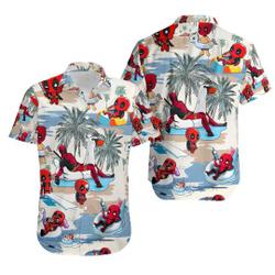 Deadpool Hawaiian Shirt Gift For Your Girlfriend Boyfriend Gift For Love Gift For Friend Best Valentine Present Holiday Gift