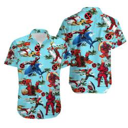 Deadpool Hawaiian Shirt Gift For Your Girlfriend Boyfriend Gift For Love Gift For Friend Best Valentine Present Holiday Gift