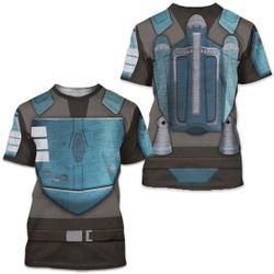 Death Watch Shirt, Mandalorian Jetpack Armor, Disney Star Wars 3D T-shirt Meaningful Gift For Family Gift For Boyfriend Valentine Gift