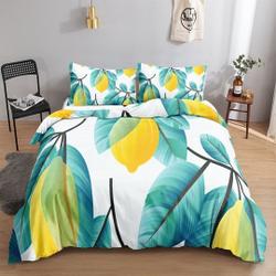 Summer Lemon Tree Bedding Set Gift For Your Girlfriend Boyfriend Gift For Love Gift For Friend Best Valentine Present Holiday Gift