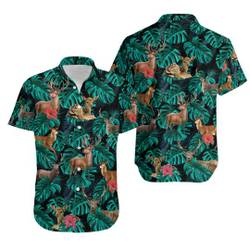 Deer Hawaiian Shirt Gift For Your Girlfriend Boyfriend Gift For Love Gift For Friend Best Valentine Present Holiday Gift