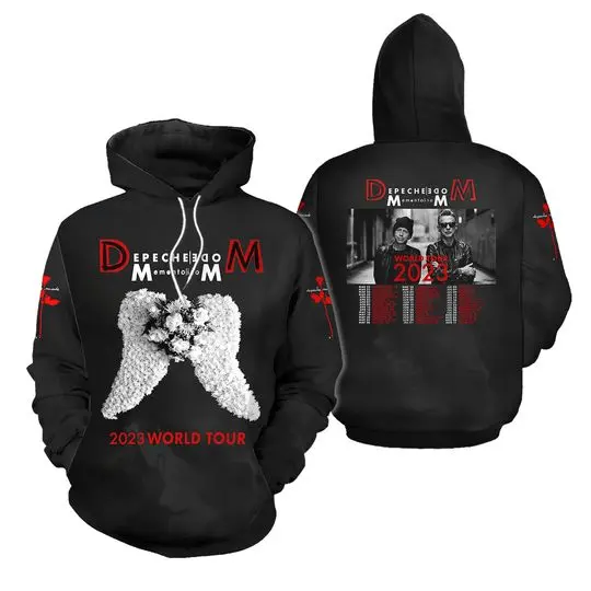 Depeche Mode Hoodie, Depeche Mode Memento Mori World Tour